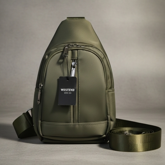 Westend Handbags - Westend Olive Green Crossbody Sling Bag - NWT Urban Sporty Daypack